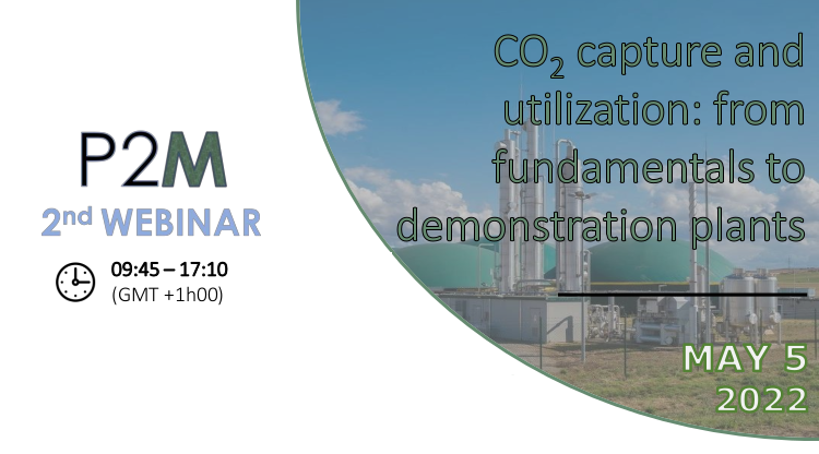 Webinar Power2Methane - "CO2 capture and utilization: from fundamentals to demonstration plants"