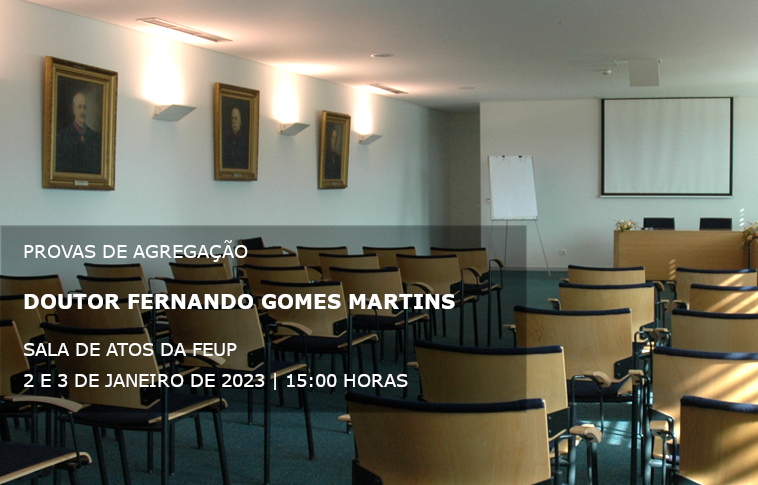 Provas de Agregação: Prof. Fernando Martins